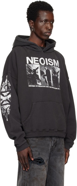 Black 'Neoism' Hoodie