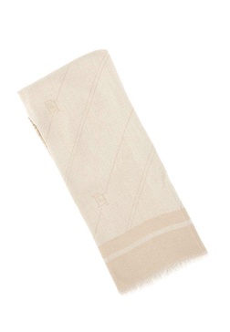 Elisabetta Franchi Lurex Jacquard Pashmina Scarf