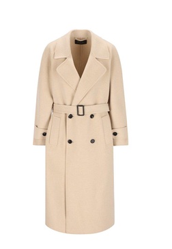 Loro Piana Double Breasted Belted Coat