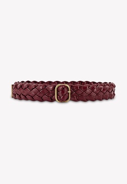 Philosophy di Lorenzo Serafini Woven Patent Leather Belt