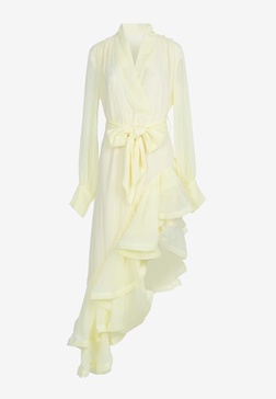 Genevieve Asymmetric Ruffled Dress