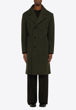 Double-Breasted Wool Coat