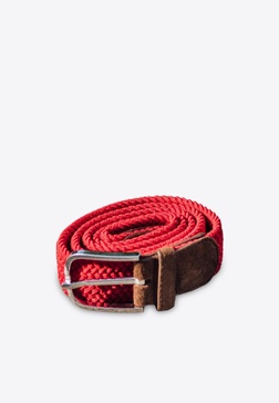 Taillat Braided Belt with Suede Endings