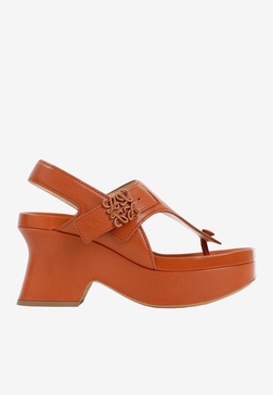 Ease 90mm leather flatform sandals