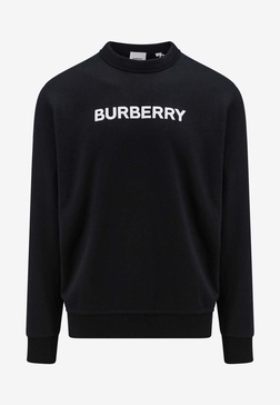 BURBERRY Men's Hooded Sweatshirt with Check Motif FW23