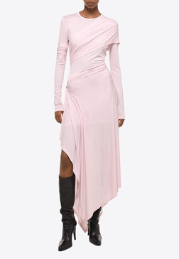 Protection Asymmetric Maxi Dress