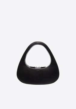 Baguette Swipe Leather Hobo Bag