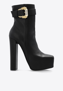 160 Baroque Buckle Platform Boots