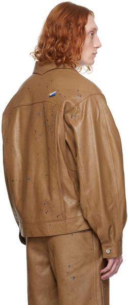 Tan Nord Leather Jacket