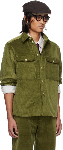 Green Button Shirt