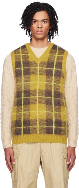 Yellow Check Vest