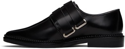 SSENSE Exclusive Black Polished Oxfords