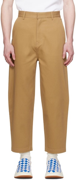 Tan Significant Tag Trousers