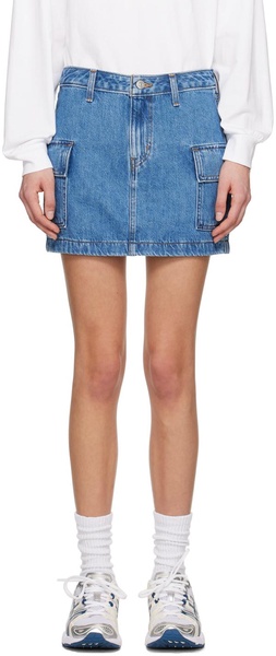 Blue '94 Denim Miniskirt