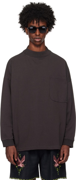 Black Barry Mockneck T-shirt