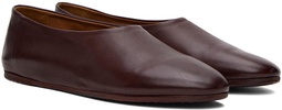 Burgundy Zucca Zeppa Slippers