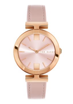 Ted Baker Darbey Pink Leather Strap Watch (Model: BKPDAF2029I)