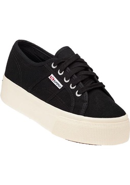 2790 Platform Sneaker Black Canvas