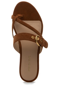 Salva-3 Sandal Caramel Suede