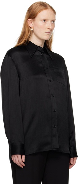 Black Straight Shirt