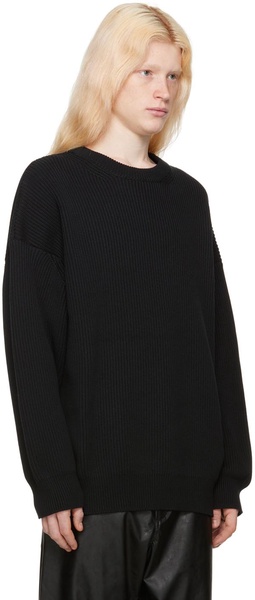 Black Crewneck Sweater