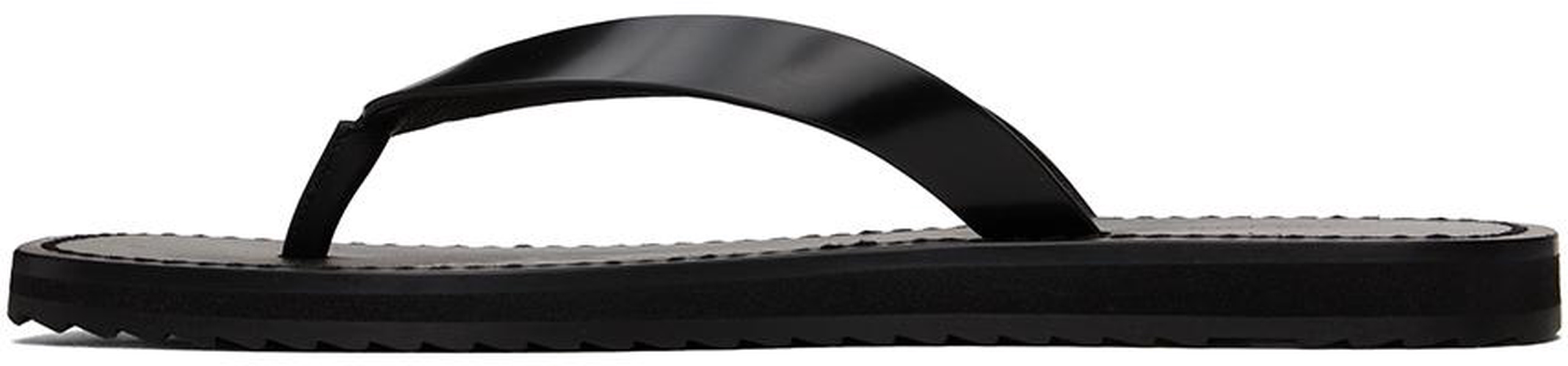 Black City Flip Flops