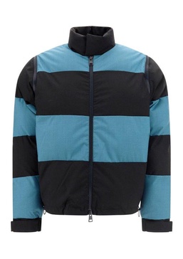 Sunnei Striped Zipped Down Jacket