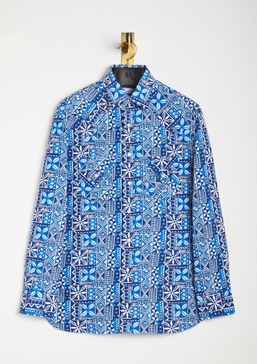 Aariosto Printed Western Shirt