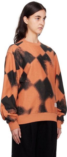 Black & Orange Tenit Sweatshirt