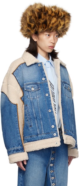 Blue & Beige Petit Grand Denim Jacket