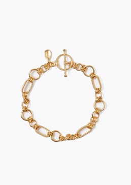 women's luca bracelet in gold