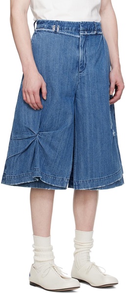 Blue Alviat Denim Shorts