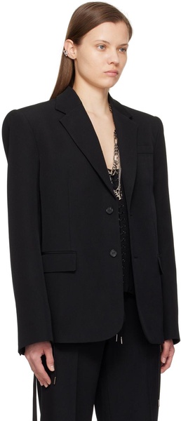 Black Corseted Blazer