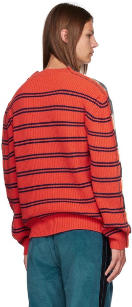 Multicolor Striped Crewneck