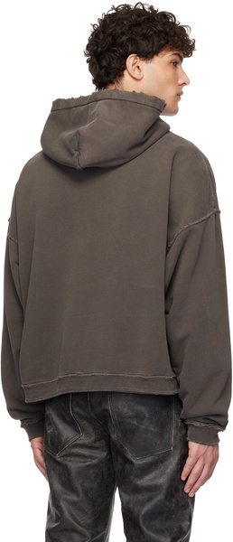 Gray Classic Logo Hoodie