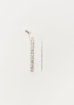 Silver Toothpick and Case