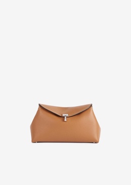 T-Lock Clutch — Tan