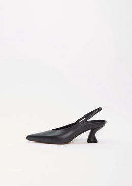 Slingback Point Heel