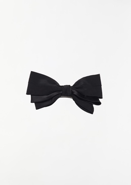 Classic Silk Bow — Black