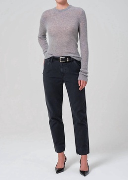 carter utility pants in washed black