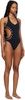 Navy Cutout One-Piece Swimsuit