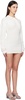 White Elan Minidress