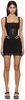 Black Suspend Minidress