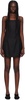 Black Windsor Minidress