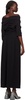 Black Adelena Maxi Dress