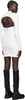 White Modular Corset Minidress