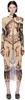 Beige Heraldique Midi Dress