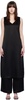 Black V-Neck Midi Dress