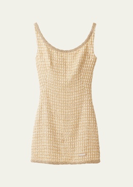 Crochet Mini Dress