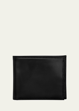 Men's Cordovan Slim Leather Bifold Wallet